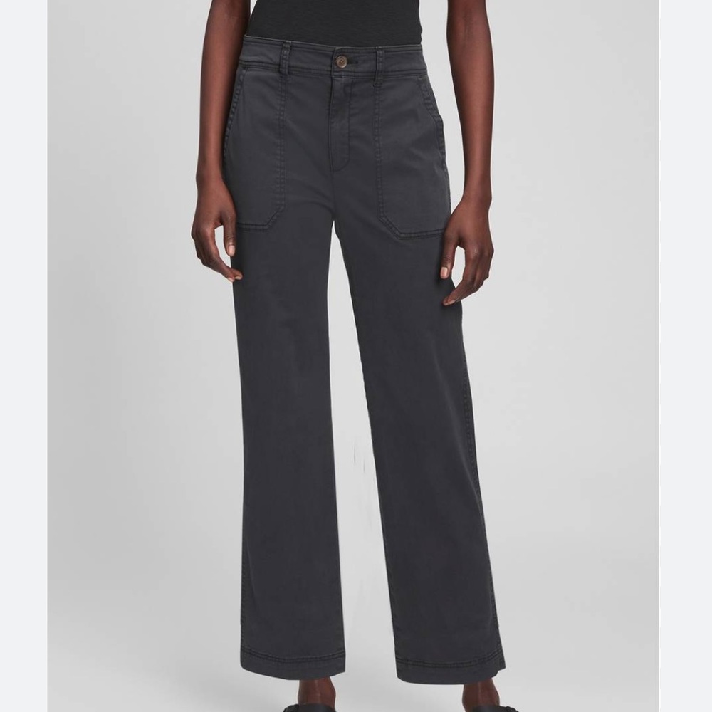 Black Gap Girlfriend Utility Khaki